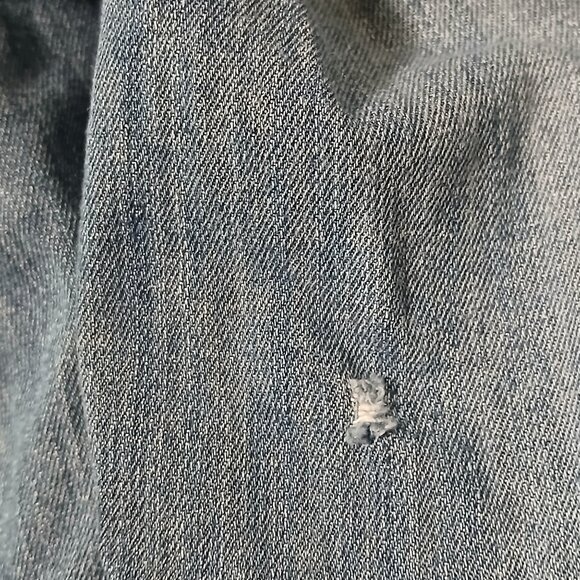 Eddie Bauer Jeans Size 6 Boyfriend Mid Rise Washed Indigo Blue Denim Stretch - Picture 12 of 12